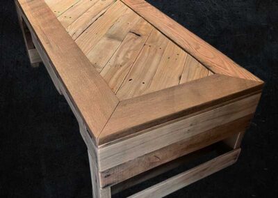 Handmade Rustic Oak Coffee Table