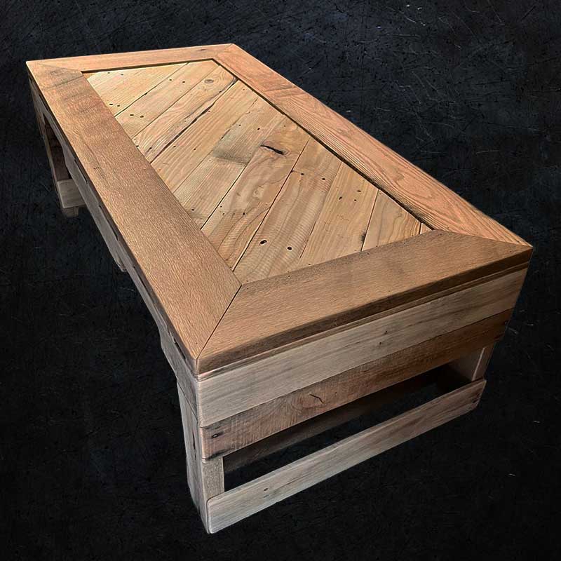 Handmade Rustic Oak Coffee Table